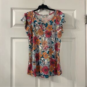 NWOT Floral Top